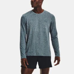 Under Armour Seamless Stride Long Sleeve Men's -Holabird Sports Store 057450 414 1