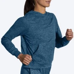Brooks Luxe Hoodie Women's -Holabird Sports Store 057569 412 2