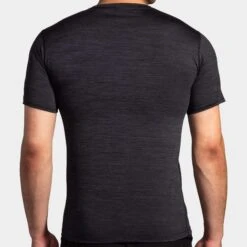 Brooks Luxe Short Sleeve Men's -Holabird Sports Store 057585 009 2