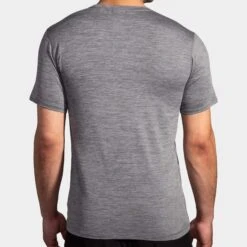 Brooks Luxe Short Sleeve Men's -Holabird Sports Store 057585 033 2