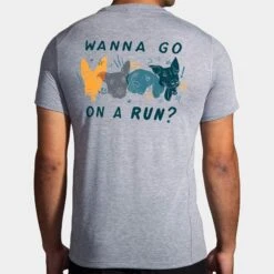 Brooks Distance Short Sleeve 3.0 Men's -Holabird Sports Store 057586 099 2