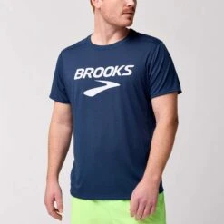 Brooks Distance Short Sleeve 3.0 Men's -Holabird Sports Store 057586 482 1