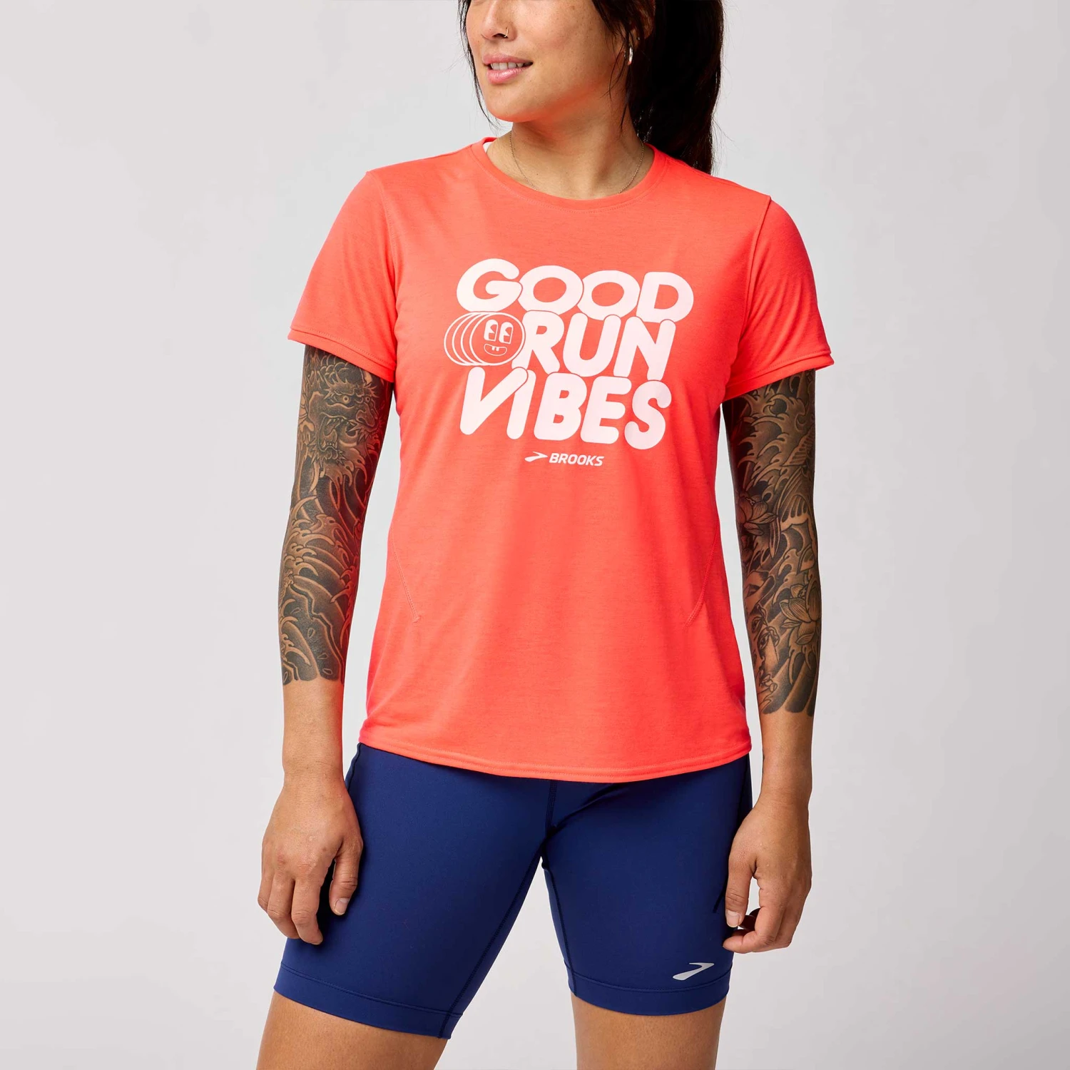 Brooks Distance Short Sleeve 3.0 Women's 10 Brooks Distance Short Sleeve 3.0 Women's - Image 10