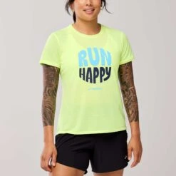 Brooks Distance Short Sleeve 3.0 Women's 24 Brooks Distance Short Sleeve 3.0 Women's -Holabird Sports Store 057593 709 1