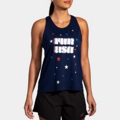 Brooks Distance Tank 3.0 Women's -Holabird Sports Store 057632 403 1