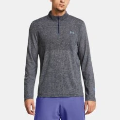Under Armour Seamless Stride 1/4 Zip Men's -Holabird Sports Store 057641 539 1
