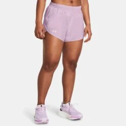 Under Armour Fly-By 3" Shorts Women's 10 Under Armour Fly-By 3" Shorts Women's -Holabird Sports Store 057647 543 1