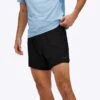 HOKA Glide 5" Short With Brief Men's 24 HOKA Glide 5" Short With Brief Men's -Holabird Sports Store 057675 blk 1