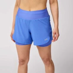 Brooks Chaser 5" 2-in-1 Short 2.0 Women's -Holabird Sports Store 057797 439 1
