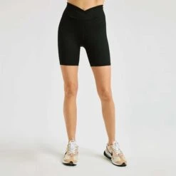 Year Of Ours Ribbed V Waist Biker Short Women's