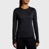 Brooks Luxe Long Sleeve Women's 12 Brooks Luxe Long Sleeve Women's -Holabird Sports Store 057873 009 1