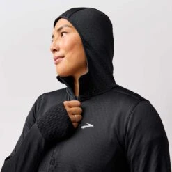 Brooks Notch Thermal Hoodie 3.0 Women's -Holabird Sports Store 057883 001 3