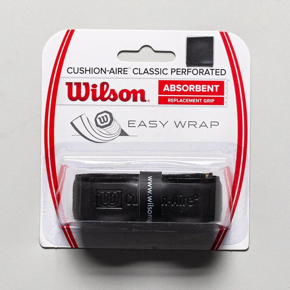 Wilson Cushion-Aire Classic Perforated Replacement Grip 1 Wilson Cushion-Aire Classic Perforated Replacement Grip