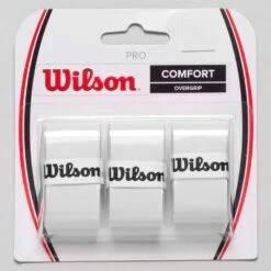 Wilson Pro Overgrip 3 Pack -Holabird Sports Store 060142 wht 1