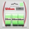 Wilson Pro Overgrip Perforated 3 Pack 2 Wilson Pro Overgrip Perforated 3 Pack -Holabird Sports Store 060339 grn 1