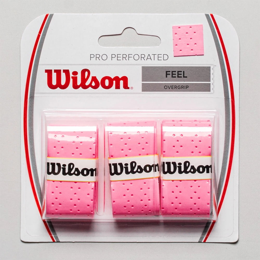 Wilson Pro Overgrip Perforated 3 Pack 2 Wilson Pro Overgrip Perforated 3 Pack - Image 2