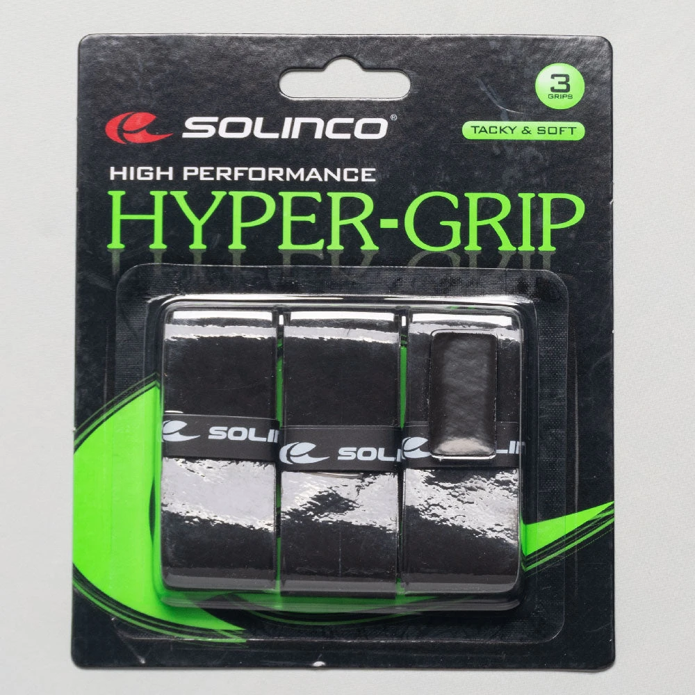 Solinco Hyper-Grip Overgrip 3 Pack 1 Solinco Hyper-Grip Overgrip 3 Pack