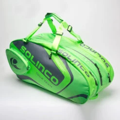 Solinco Tour 15-Pack Racquet Bag Neon Green -Holabird Sports Store 073145 2