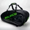 Solinco Tour 15-Pack Racquet Bag Black/Neon Green 4 Solinco Tour 15-Pack Racquet Bag Black/Neon Green -Holabird Sports Store 073227 1