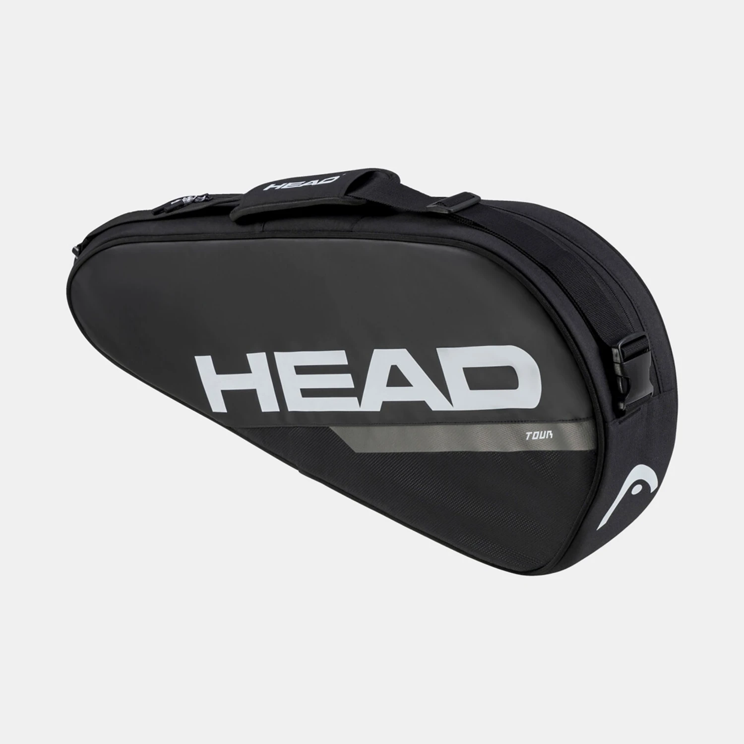 HEAD Tour Racquet Bag S 3 Pack Black/White 1 HEAD Tour Racquet Bag S 3 Pack Black/White