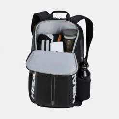HEAD Tour Backpack 25L Black/White -Holabird Sports Store 073462 2