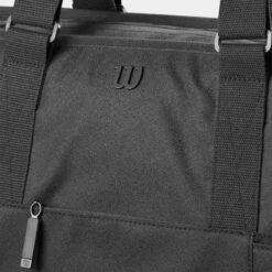 Wilson Lifestyle Tote 2024 Black 8 Wilson Lifestyle Tote 2024 Black -Holabird Sports Store 073468 3