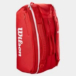 Wilson Super Tour 15 Pack Red 2025 -Holabird Sports Store 073522 3