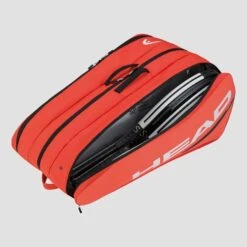 HEAD Tour Racquet Bag XL 12 Pack Fluo Orange 4 HEAD Tour Racquet Bag XL 12 Pack Fluo Orange -Holabird Sports Store 073558 2