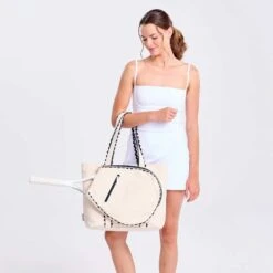Ame & Lulu Nantucket Tennis Tote -Holabird Sports Store 073635 220 3
