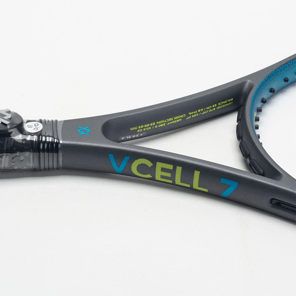Volkl V-Cell 7 Battleship Grey/Neon Blue/Neon Yellow 4 Volkl V-Cell 7 Battleship Grey/Neon Blue/Neon Yellow - Image 4