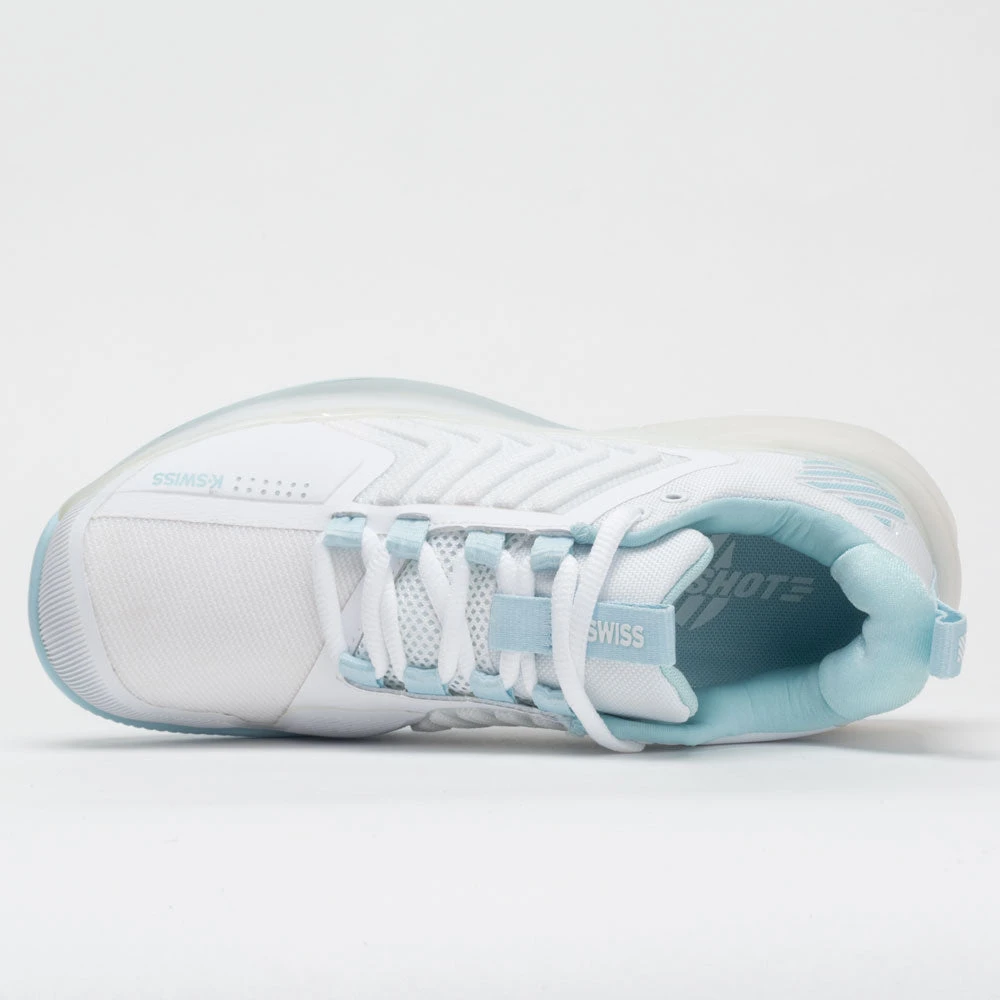 K-Swiss Ultrashot 3 Women's White/Blue Glow 3 K-Swiss Ultrashot 3 Women's White/Blue Glow - Image 3