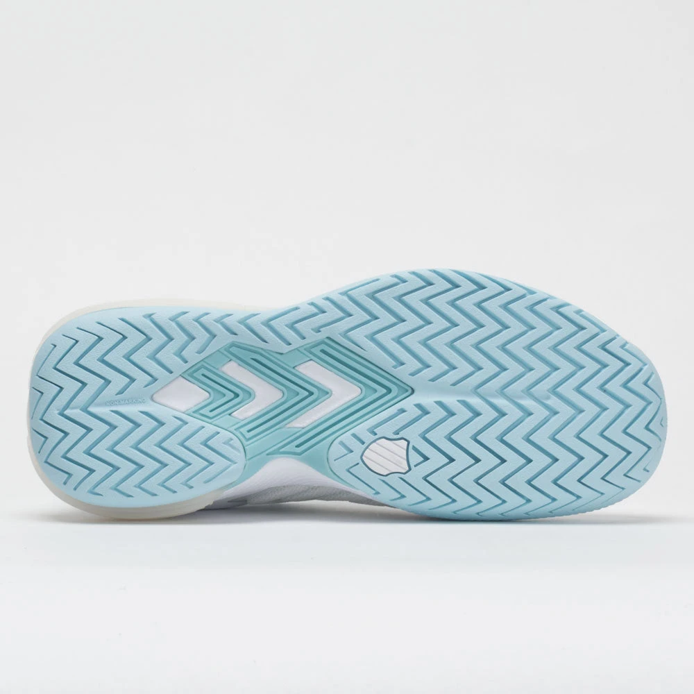 K-Swiss Ultrashot 3 Women's White/Blue Glow 4 K-Swiss Ultrashot 3 Women's White/Blue Glow - Image 4