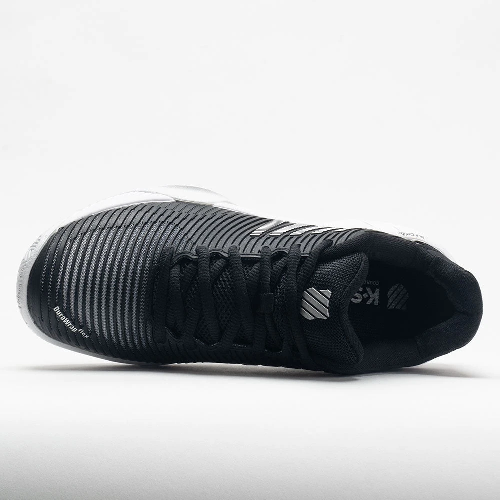 K-Swiss Hypercourt Express 2 Women's Black/White/Silver 3 K-Swiss Hypercourt Express 2 Women's Black/White/Silver - Image 3