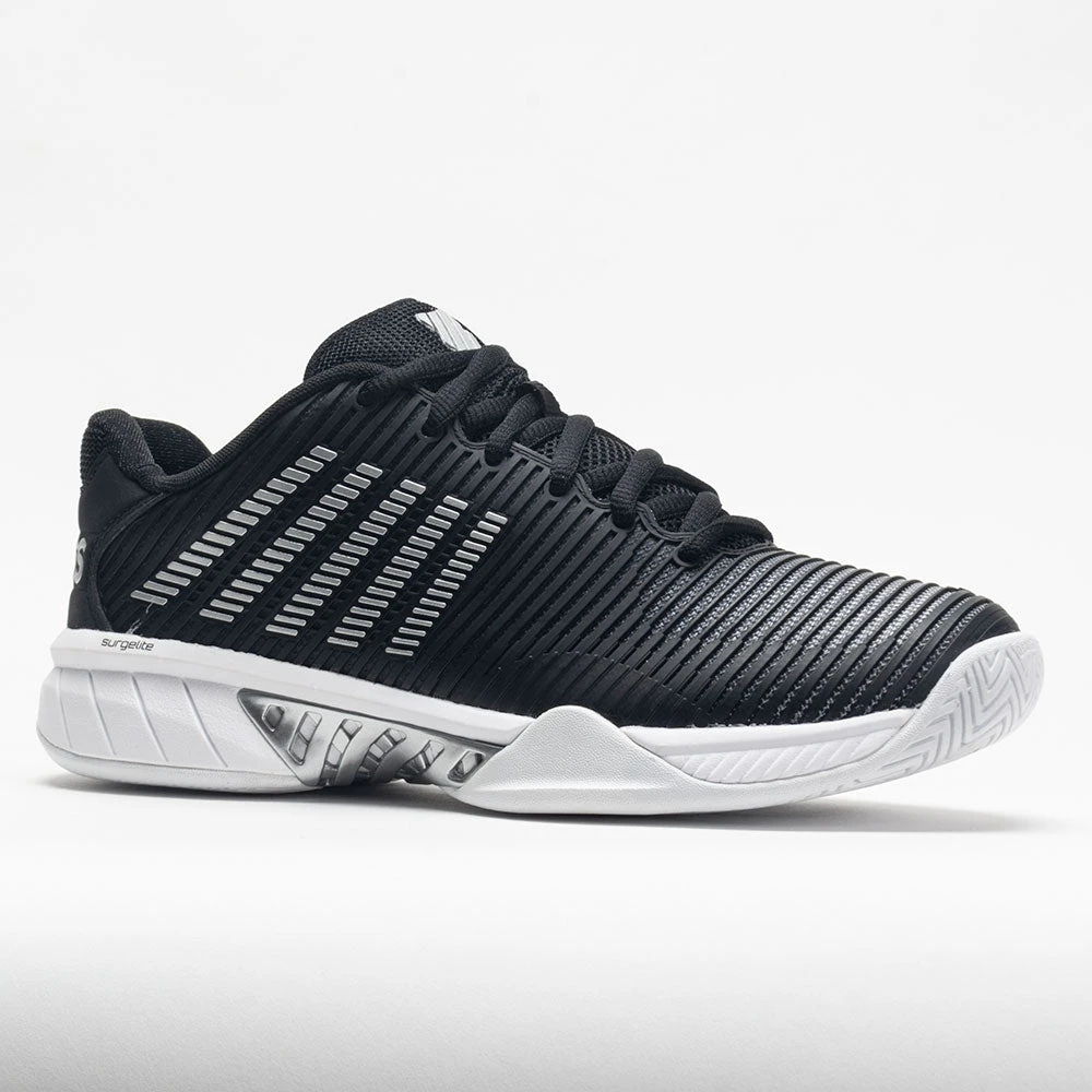 K-Swiss Hypercourt Express 2 Women's Black/White/Silver 5 K-Swiss Hypercourt Express 2 Women's Black/White/Silver - Image 5