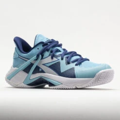 Diadora B.Icon 2 Clay Women's Bright Baby Blue/White -Holabird Sports Store 117013 5