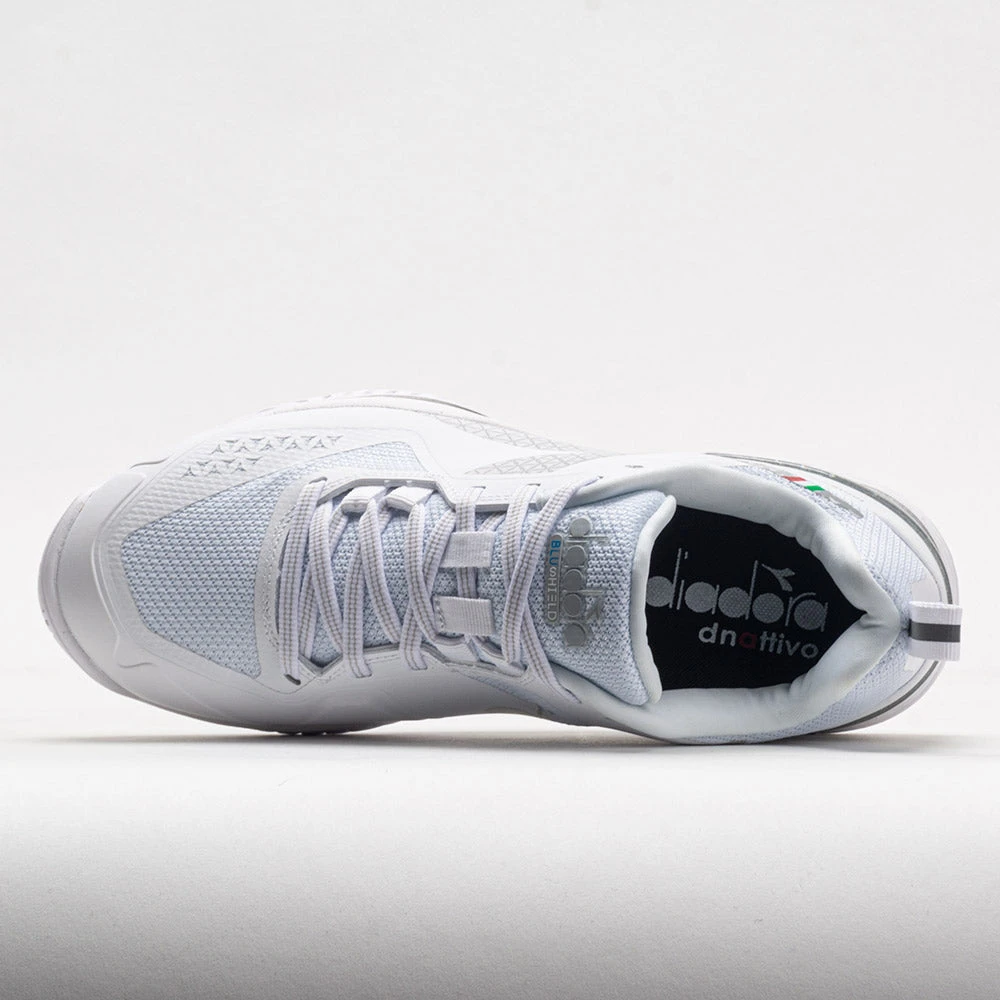 Diadora Blushield Torneo 2 AG Women's White/White/White 3 Diadora Blushield Torneo 2 AG Women's White/White/White - Image 3