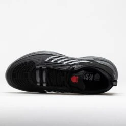 K-Swiss Hypercourt Supreme 2 Men's Black/Steel Gray/Firey Red -Holabird Sports Store 117686 2