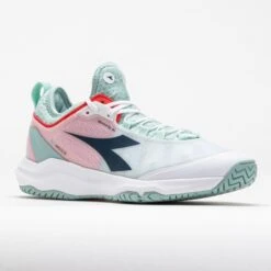 Diadora Speed Blushield Fly 4+ AG Women's White/Legion Blue/Surf Spray -Holabird Sports Store 117720 5
