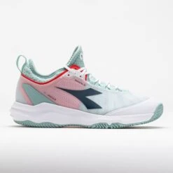 Diadora Speed Blushield Fly 4+ Clay Women's White/Blue/Surf Spray