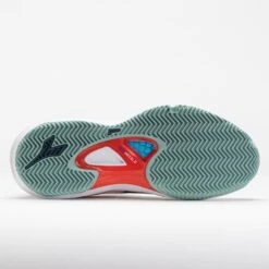 Diadora Speed Blushield Fly 4+ Clay Women's White/Blue/Surf Spray -Holabird Sports Store 117721 4