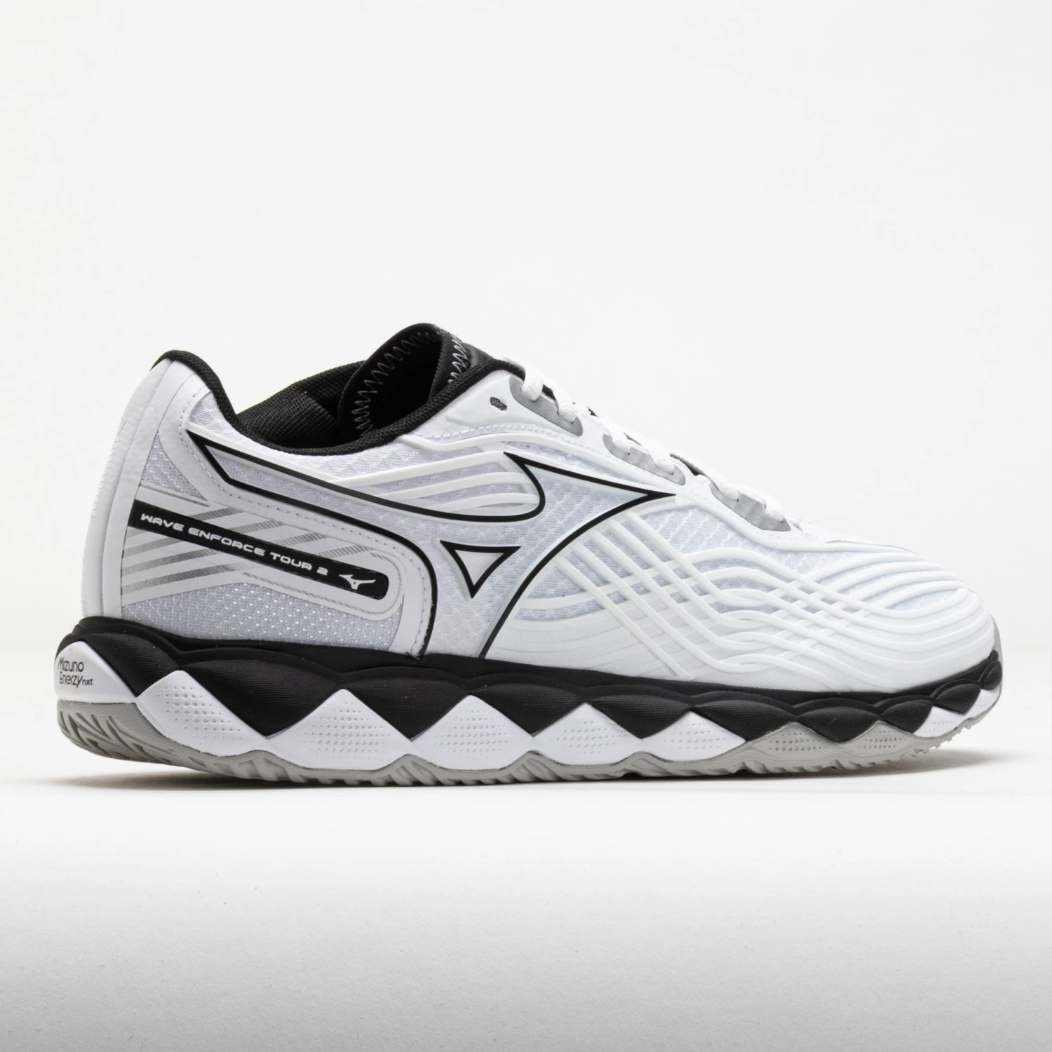Mizuno Wave Enforce Tour 2 AC Men's White/Black 6 Mizuno Wave Enforce Tour 2 AC Men's White/Black - Image 6