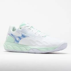 Mizuno Wave Enforce Court AC Women's White/Frontier Blue 10 Mizuno Wave Enforce Court AC Women's White/Frontier Blue -Holabird Sports Store 118106 5