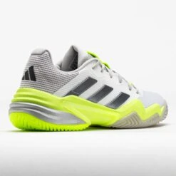 Adidas Barricade 13 Women's White/Iron Metallic/Lucid Lemon -Holabird Sports Store 118190 6