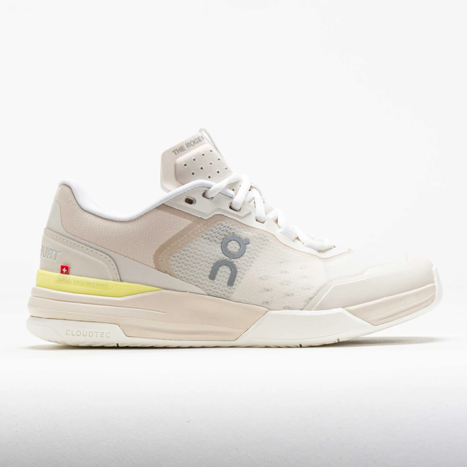 On Running On The Roger Advantage Pro Women's Cream/Limelight 1 On Running On The Roger Advantage Pro Women's Cream/Limelight