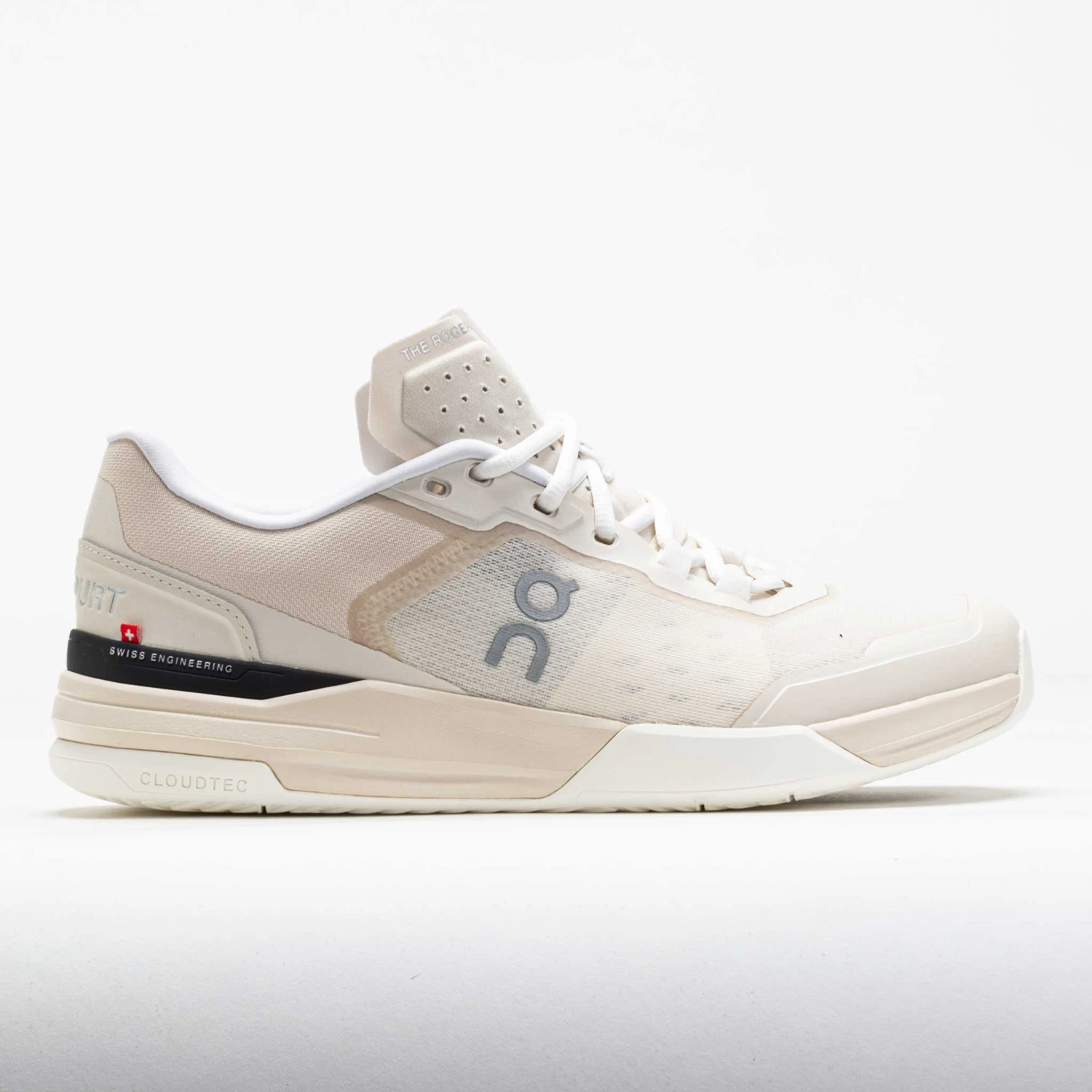 On Running On The Roger Advantage Pro Men's Cream/Black 1 On Running On The Roger Advantage Pro Men's Cream/Black