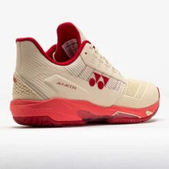 Yonex Power Cushion Ad-Accel Women's Sand Beige/Pink -Holabird Sports Store 118256 6
