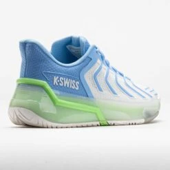K-Swiss Ultrashot 4 Women's Lucent White/Dutch Canal/Paradise Green -Holabird Sports Store 118269 6
