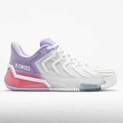 K-Swiss Ultrashot 4 Clay Women's White/Orchid Petal/Neon Blaze