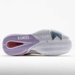 K-Swiss Ultrashot 4 Clay Women's White/Orchid Petal/Neon Blaze -Holabird Sports Store 118270 4