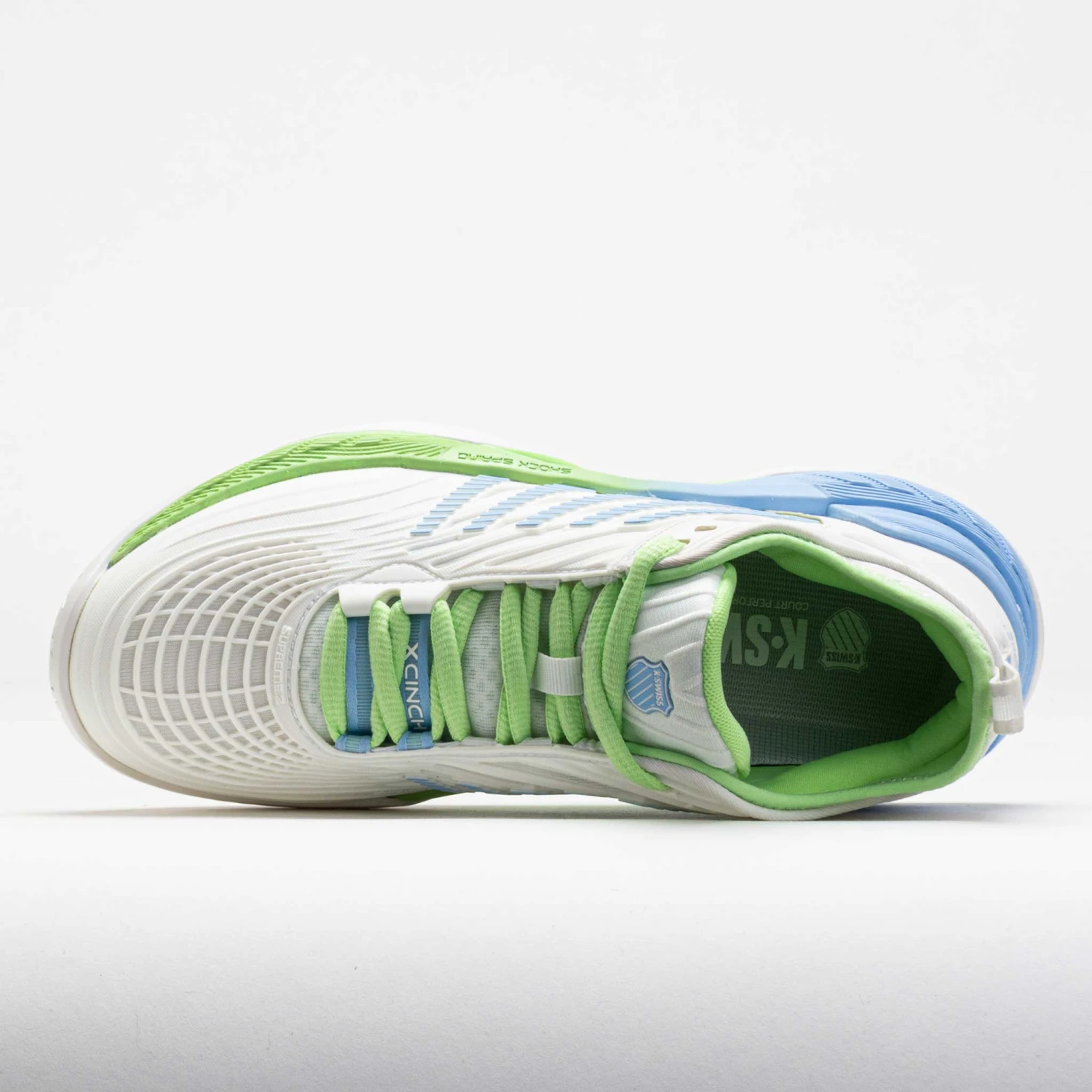 K-Swiss Hypercourt Supreme 2 Women's White/Paradise Green/Dutch Canal 3 K-Swiss Hypercourt Supreme 2 Women's White/Paradise Green/Dutch Canal - Image 3